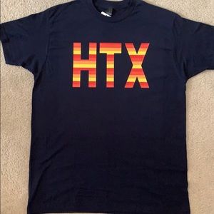 Houston Astros colors baseball shirt